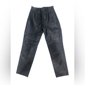 Vintage Genuine Leather Women’s Size 8 Limited Edition Straight Leg Pants